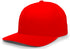 Pacific Headwear Pro-Wool Hook-And-Loop Adjustable Cap (705W), Color 'Red'